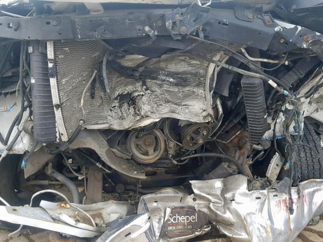 1GTZ7UBG0E1123609 - 2014 GMC SAVANA G35 WHITE photo 7