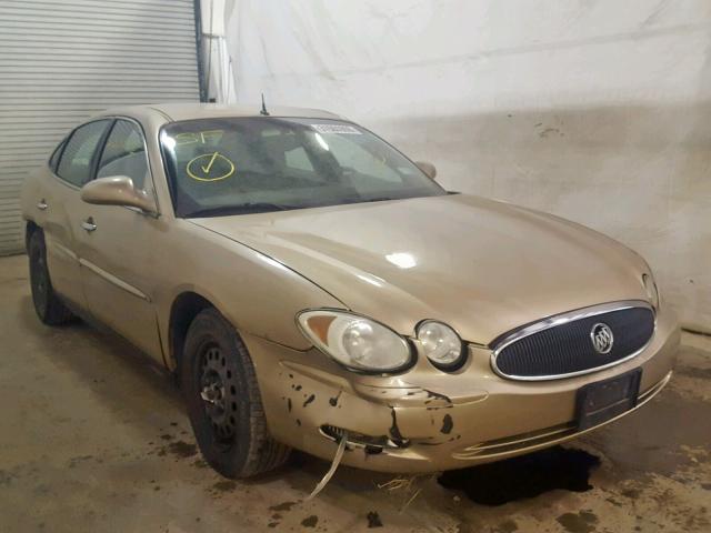 2G4WC532351215388 - 2005 BUICK LACROSSE C TAN photo 1