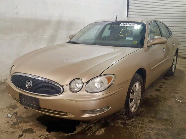 2G4WC532351215388 - 2005 BUICK LACROSSE C TAN photo 2