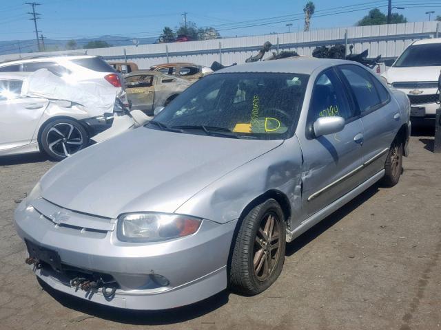 1G1JH52F147145453 - 2004 CHEVROLET CAVALIER L SILVER photo 2