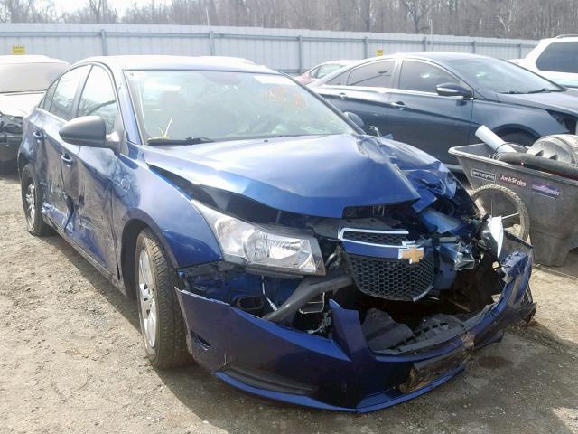 1G1PD5SH0C7366323 - 2012 CHEVROLET CRUZE LS BLUE photo 1