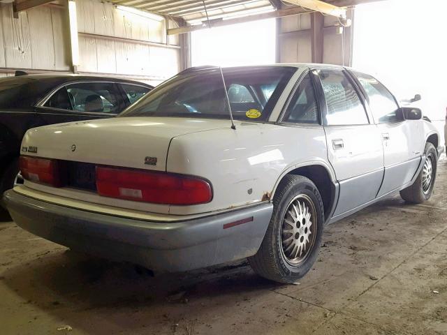 2G4WF52K0T1466066 - 1996 BUICK REGAL GRAN WHITE photo 4