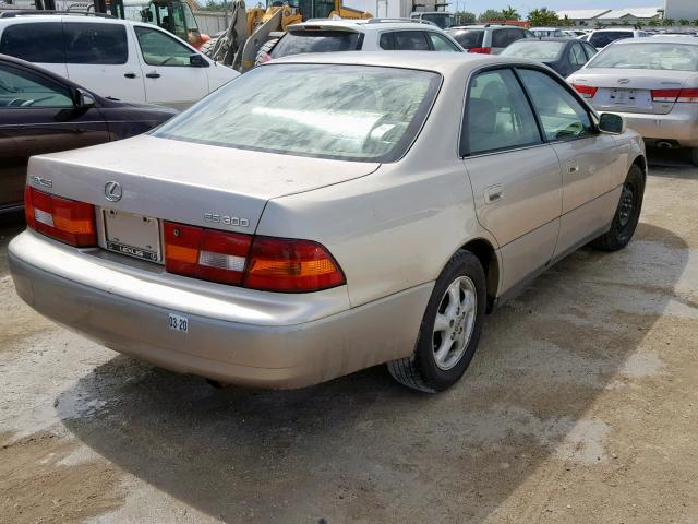 JT8BF28G3W0103960 - 1998 LEXUS ES 300 TAN photo 4