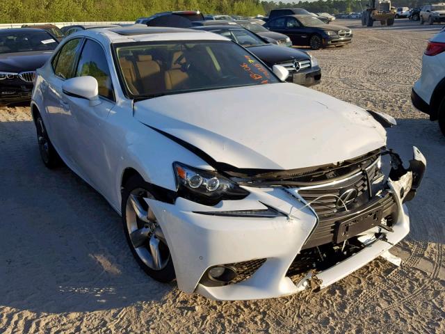 JTHBE1D26E5013114 - 2014 LEXUS IS 350 WHITE photo 1