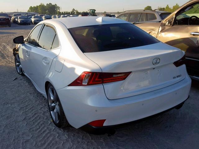 JTHBE1D26E5013114 - 2014 LEXUS IS 350 WHITE photo 3