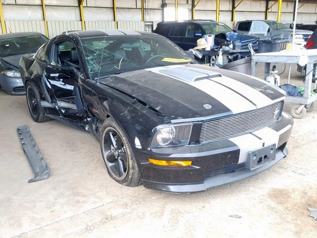 1ZVHT82H775286676 - 2007 FORD MUSTANG GT BLACK photo 1