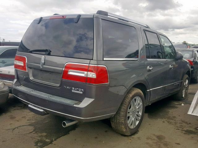 5LMJJ2J54AEJ02115 - 2010 LINCOLN NAVIGATOR 银色 照片 4