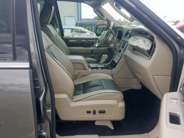 5LMJJ2J54AEJ02115 - 2010 LINCOLN NAVIGATOR 银色 照片 5