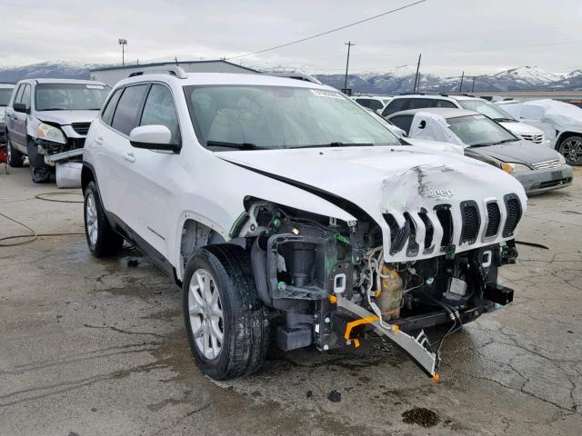 1C4PJMCS8EW114445 - 2014 JEEP CHEROKEE L WHITE photo 1