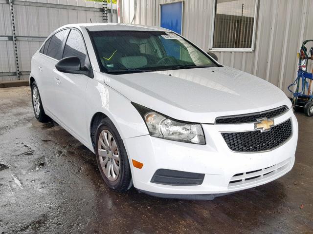 1G1PC5SH9B7250510 - 2011 CHEVROLET CRUZE LS WHITE photo 1