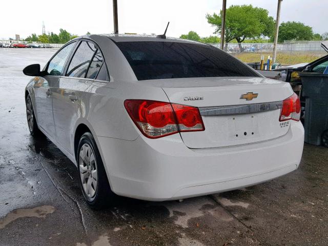 1G1PC5SH9B7250510 - 2011 CHEVROLET CRUZE LS WHITE photo 3