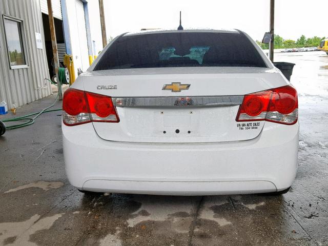 1G1PC5SH9B7250510 - 2011 CHEVROLET CRUZE LS WHITE photo 9