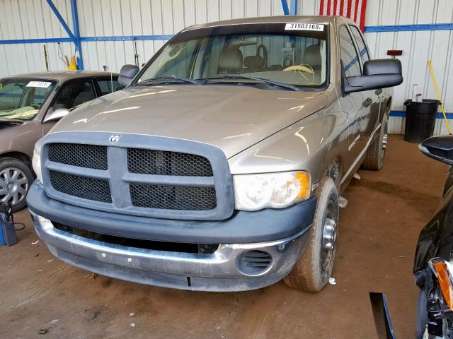 3D7KA28D04G209223 - 2004 DODGE RAM 2500 S თაფლისფერი ფოტო 2