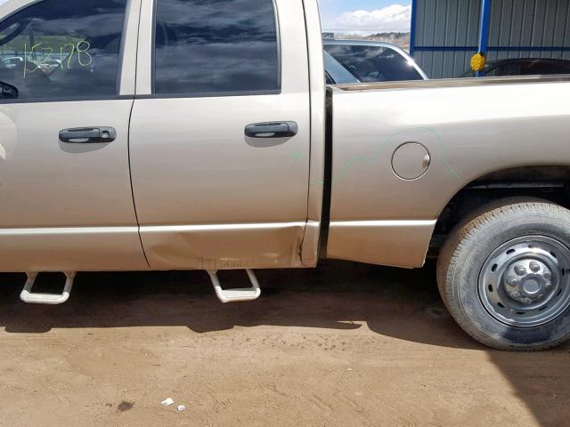 3D7KA28D04G209223 - 2004 DODGE RAM 2500 S თაფლისფერი ფოტო 9