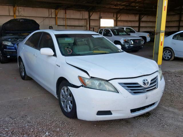 4T1BB46K27U025211 - 2007 TOYOTA CAMRY NEW WHITE photo 1