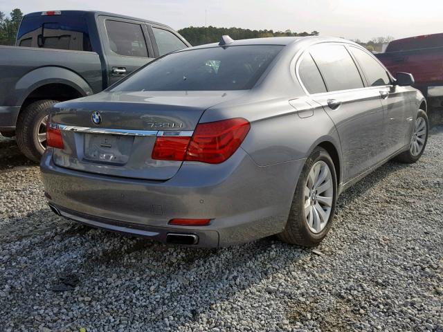 WBAKB8C5XBCY64447 - 2011 BMW ALPINA B7 GRAY photo 4