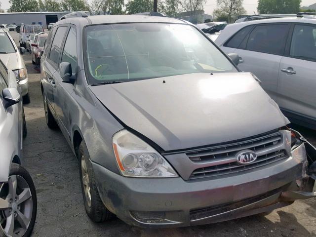 KNDMG4C3XA6347599 - 2010 KIA SEDONA LX GRAY photo 1