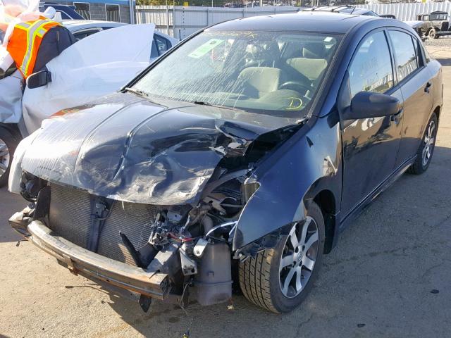 3N1AB6AP7CL682642 - 2012 NISSAN SENTRA 2.0 BLACK photo 2