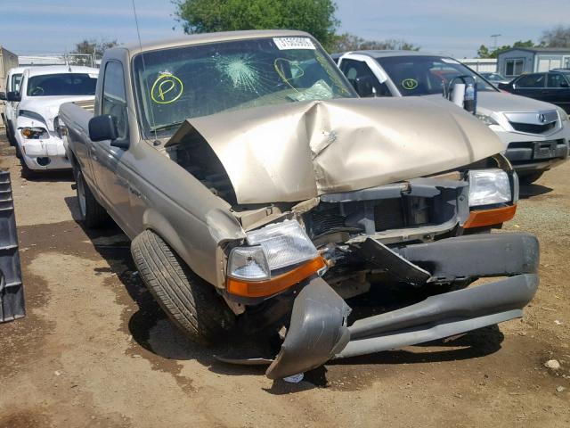 1FTYR10C7XUA44637 - 1999 FORD RANGER GOLD photo 1