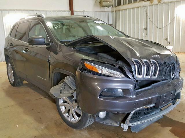 1C4PJLDS8FW506724 - 2015 JEEP CHEROKEE L CHARCOAL photo 1