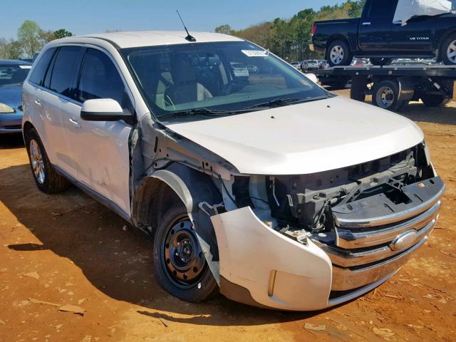 2FMDK3KC7BBB29130 - 2011 FORD EDGE LIMIT WHITE photo 1