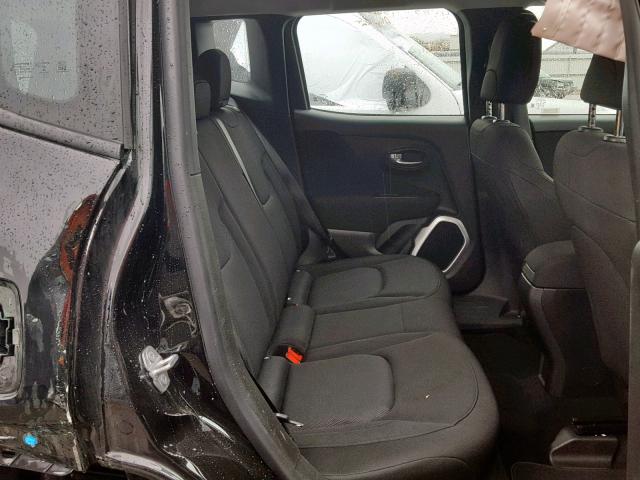 ZACCJBAB3JPH02623 - 2018 JEEP RENEGADE S შავი ფოტო 6
