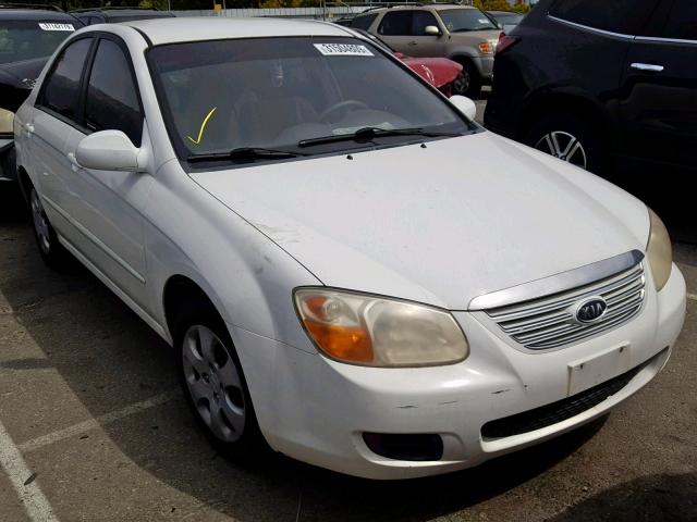 KNAFE122475486936 - 2007 KIA SPECTRA EX WHITE photo 1