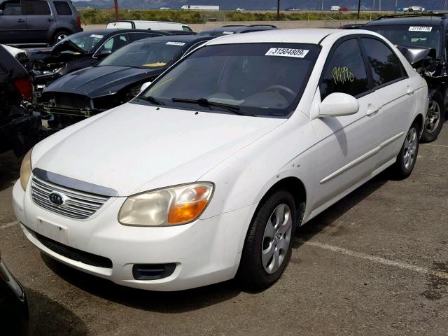 KNAFE122475486936 - 2007 KIA SPECTRA EX WHITE photo 2