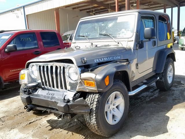 1J4FA69S74P774316 - 2004 JEEP WRANGLER / BROWN photo 2