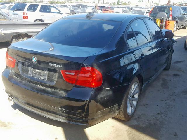 WBAPH5C56AA439224 - 2010 BMW 328 I SULE BLACK photo 4