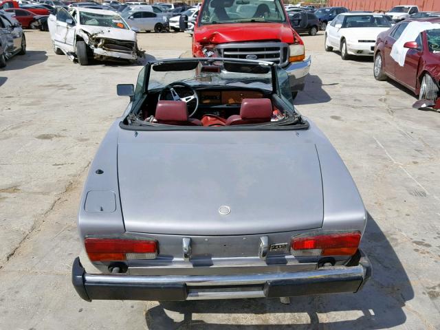 ZFAAS00B7B8184204 - 1981 FIAT 124 SPIDER SILVER photo 9