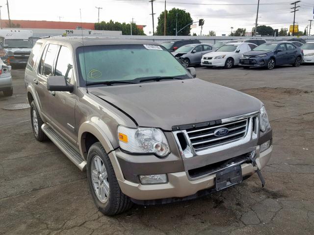 1FMEU74876UB11189 - 2006 FORD EXPLORER E TAN photo 1