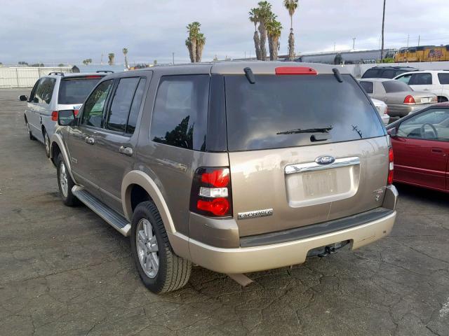 1FMEU74876UB11189 - 2006 FORD EXPLORER E TAN photo 3