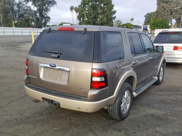 1FMEU74876UB11189 - 2006 FORD EXPLORER E TAN photo 4