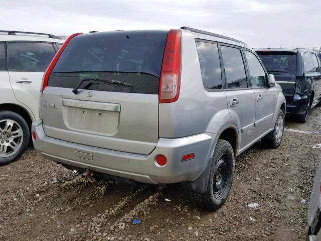 JN8BT08TX5W001339 - 2005 NISSAN X-TRAIL XE SILVER photo 4