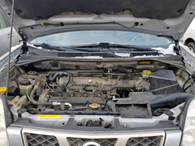 JN8BT08TX5W001339 - 2005 NISSAN X-TRAIL XE SILVER photo 7