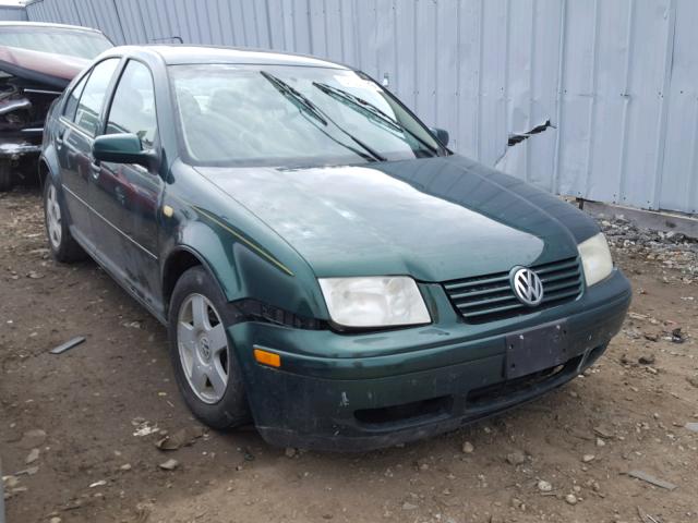 3VWSA29M7YM042730 - 2000 VOLKSWAGEN JETTA GLS GREEN photo 1