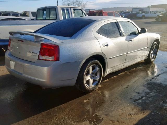 2B3CA3CV4AH181492 - 2010 DODGE CHARGER SX SILVER photo 4