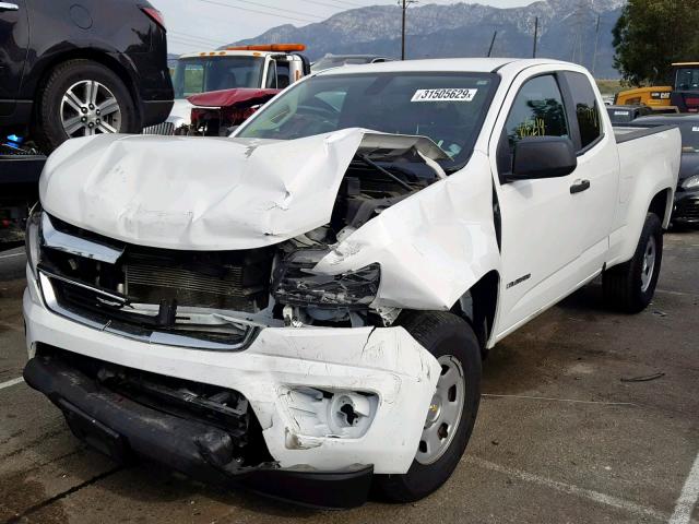 1GCHSBEA1G1180815 - 2016 CHEVROLET COLORADO WHITE photo 2