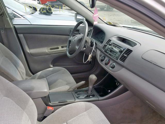 4T1BE32K73U162548 - 2003 TOYOTA CAMRY LE SILVER photo 5