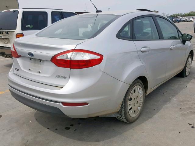 3FADP4AJ5EM168934 - 2014 FORD FIESTA S SILVER photo 4