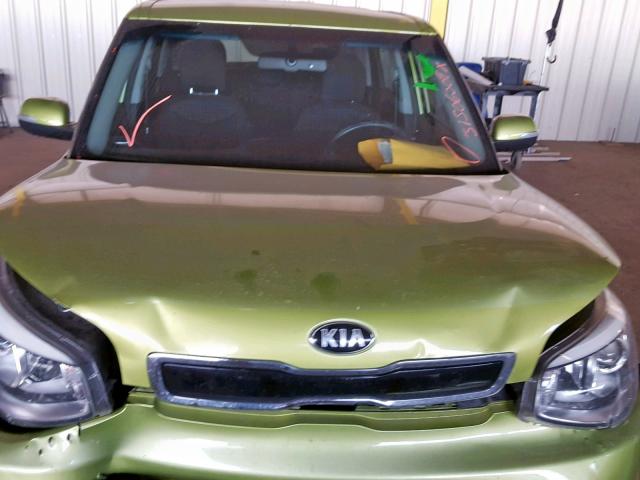 KNDJX3A5XE7709755 - 2014 KIA SOUL ! Yaşıl foto 7
