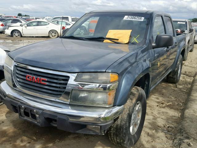 1GTDT136368153139 - 2006 GMC CANYON GRAY photo 2