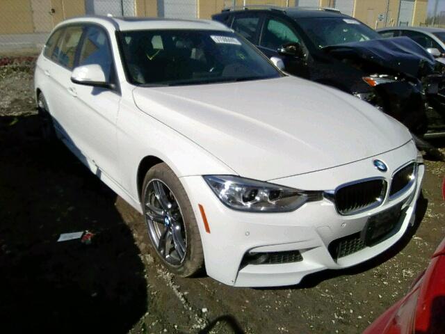 WBA3K5C53FK301187 - 2015 BMW 328 D WHITE photo 1