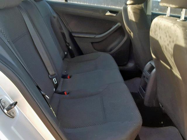 3VW2K7AJ1EM220963 - 2014 VOLKSWAGEN JETTA BASE 灰色 照片 6