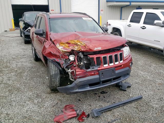 1C4NJDBB3DD199620 - 2013 JEEP COMPASS SP 红色 照片 1