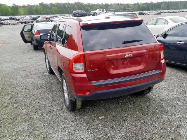 1C4NJDBB3DD199620 - 2013 JEEP COMPASS SP 红色 照片 3