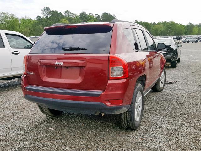 1C4NJDBB3DD199620 - 2013 JEEP COMPASS SP 红色 照片 4