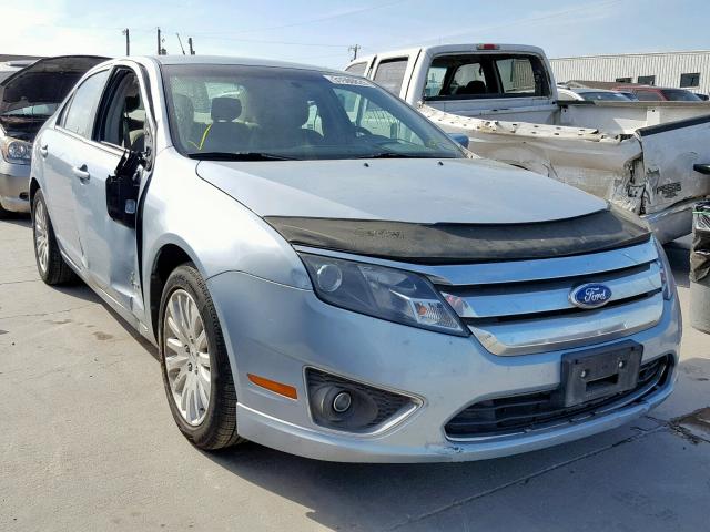 3FADP0L39BR267004 - 2011 FORD FUSION HYB TURQUOISE photo 1