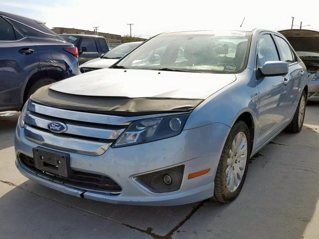 3FADP0L39BR267004 - 2011 FORD FUSION HYB TURQUOISE photo 2